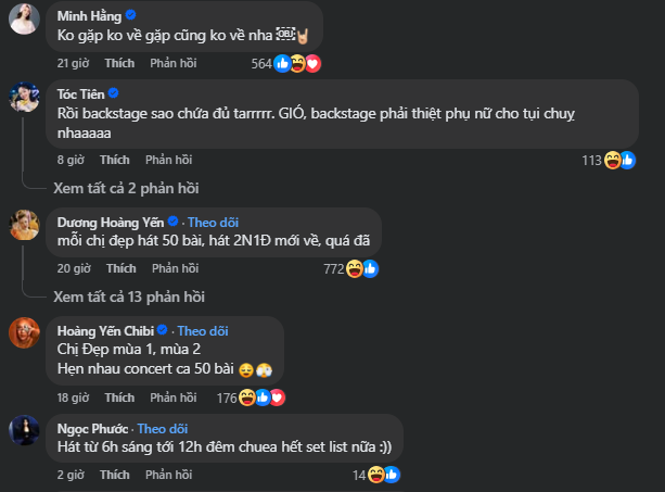 Lệ Quyên và MLee không tham gia concert Chị Đẹp, 1 sao nữ đắt show cũng vắng mặt gây tiếc nuối- Ảnh 8. Lệ Quyên và MLee không tham gia concert Chị Đẹp, 1 sao nữ đắt show cũng vắng mặt gây tiếc nuối- Ảnh 8.