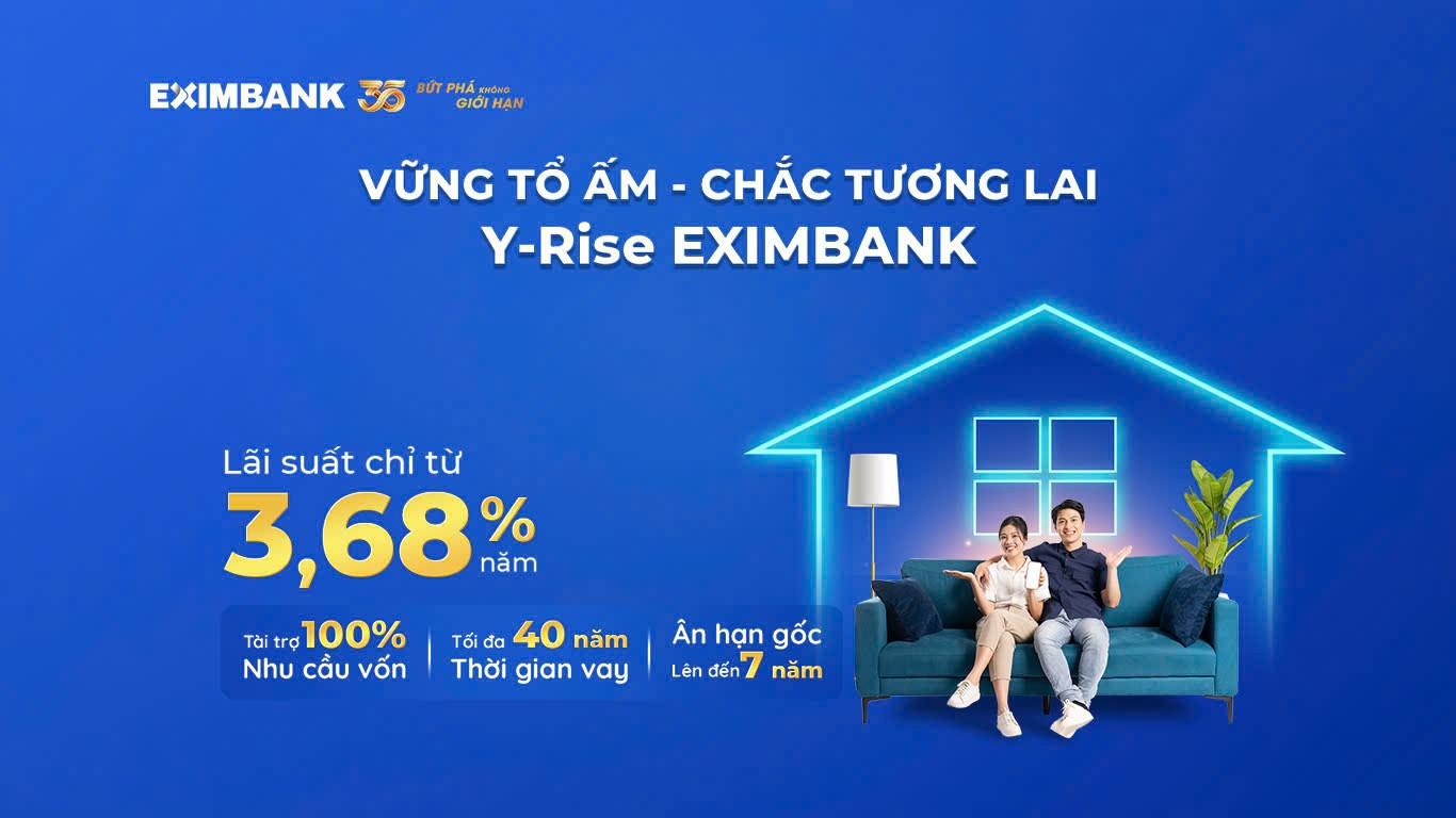 Eximbank tung vốn giá rẻ, sở hữu nhà chưa từng dễ đến thế với lãi suất 3,68%- Ảnh 1.