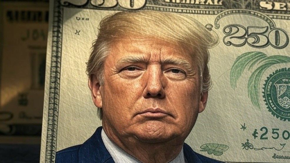 President Donald Trump could be featured on a new $250 bill under a new proposal by Republican congressman Joe Wilson of South Carolina. (Twitter / @RepJoeWilson)