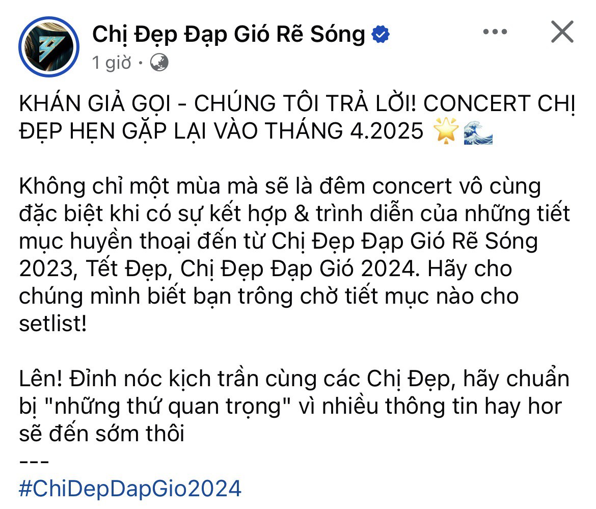 Lệ Quyên và MLee không tham gia concert Chị Đẹp, 1 sao nữ đắt show cũng vắng mặt gây tiếc nuối- Ảnh 2. Lệ Quyên và MLee không tham gia concert Chị Đẹp, 1 sao nữ đắt show cũng vắng mặt gây tiếc nuối- Ảnh 2.