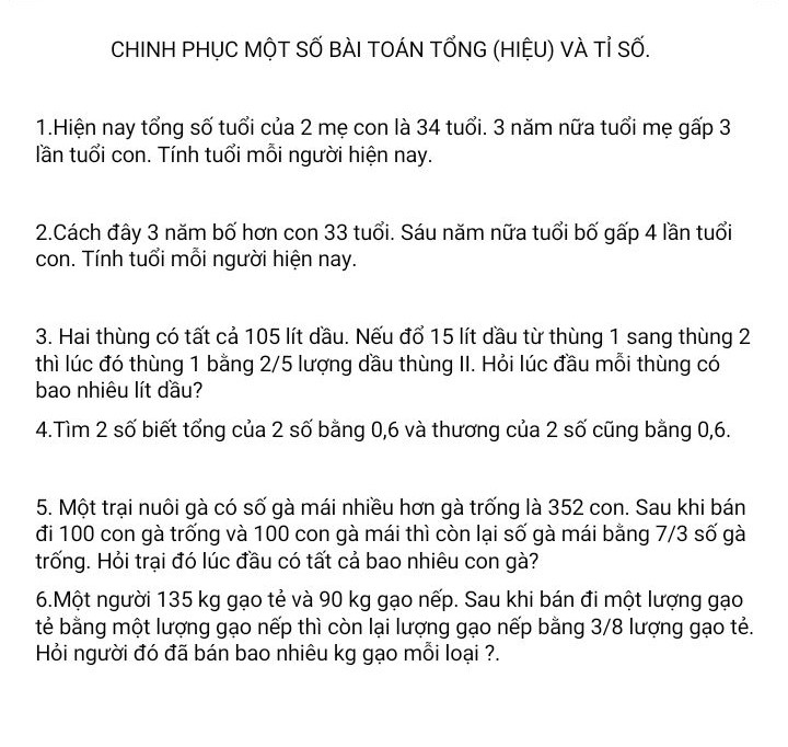 Bài toán tính tuổi thách thức nhiều người: "3 năm trước, bố hơn con 33 tuổi. 6 năm nữa, tuổi bố gấp 4 lần con - Tuổi của bố và con?"- Ảnh 1.