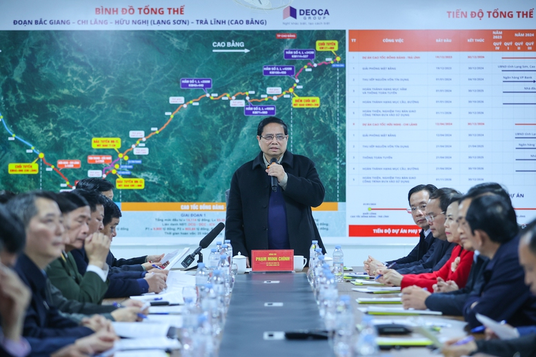 Thủ tướng: Thông toàn tuyến cao tốc từ Cao Bằng tới Cà Mau trong năm nay- Ảnh 8. Thủ tướng: Thông toàn tuyến cao tốc từ Cao Bằng tới Cà Mau trong năm nay- Ảnh 8.