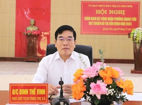 Một phó chủ tịch thị xã xin nghỉ hưu trước tuổi- Ảnh 1.