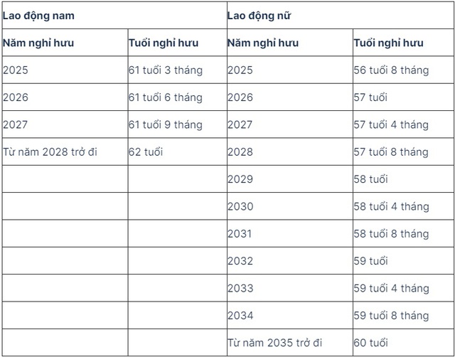 Mới nhất về tuổi nghỉ hưu của cán bộ, công chức nữ năm 2025- Ảnh 1.