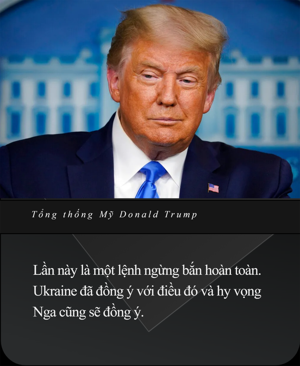 Ông Trump nói về thời điểm thực thi lệnh ngừng bắn ở Ukraine, "bóng về sân của Nga": Loạt nước phản ứng- Ảnh 1.