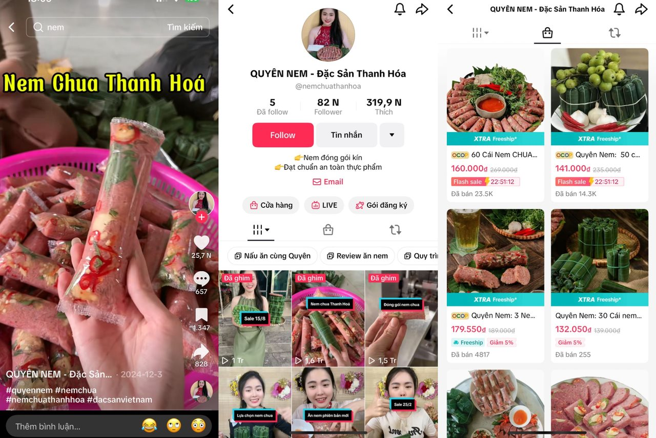 Cô gái sinh năm 2002 bán 25.000 đơn nem chua trên TikTok Shop trong nửa năm, một thương hiệu bánh sữa Ba Vì tăng trưởng doanh thu 150% mỗi tháng- Ảnh 1.