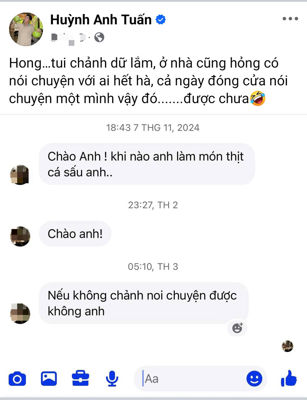 Nam diễn viên Việt cả nước biết mặt nói thẳng: “Ở nhà cũng không nói chuyện với ai”- Ảnh 2.