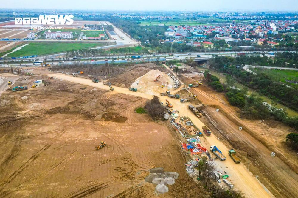 Trung tâm Triển lãm Quốc gia siêu lớn ở Hà Nội dần lộ hình hài- Ảnh 9.