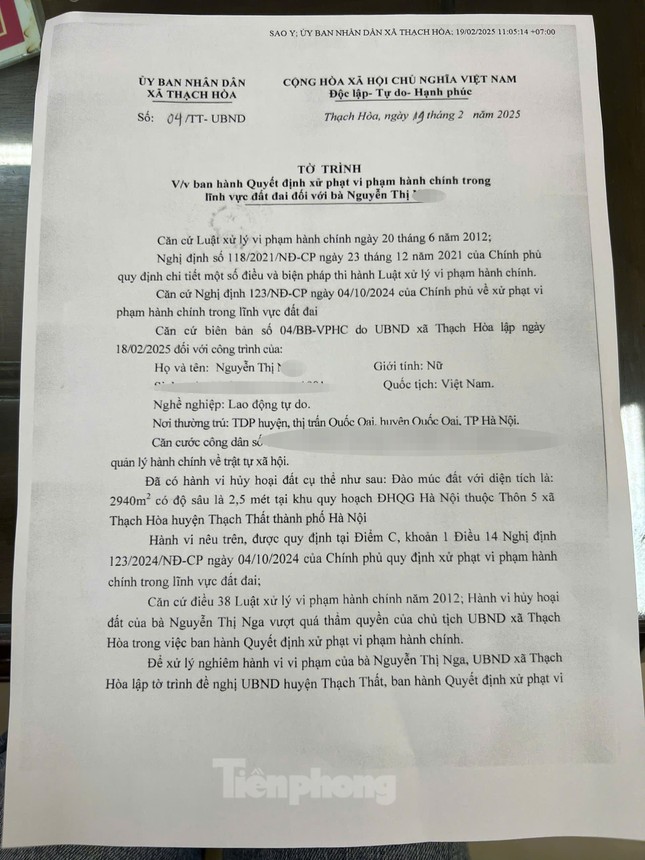 Hà Nội: Ngang nhiên chiếm hàng chục nghìn m2 đất, đe dọa 'xử' người nhà cán bộ- Ảnh 7.