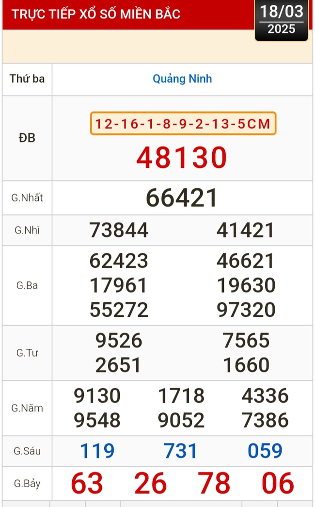 Kết quả xổ số hôm nay, 18-3: Bến Tre, Bà Rịa - Vũng Tàu, Bạc Liêu, Đắk Lắk, Quảng Nam...- Ảnh 3.