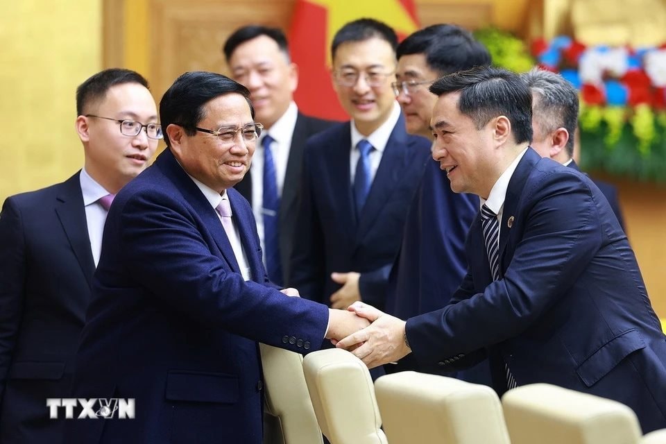 Gặp Thủ tướng, lãnh đạo các DN hàng đầu Trung Quốc khẳng định 2 điều về Việt Nam- Ảnh 1. Gặp Thủ tướng, lãnh đạo các DN hàng đầu Trung Quốc khẳng định 2 điều về Việt Nam- Ảnh 1.