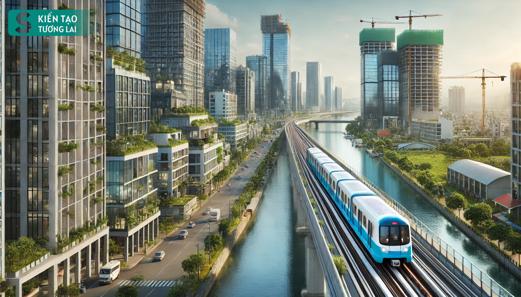 Hình ảnh trong mơ khi Tập đoàn của tỷ phú Phạm Nhật Vượng làm metro 4 tỷ USD kết nối siêu đô thị lấn biển- Ảnh 5.