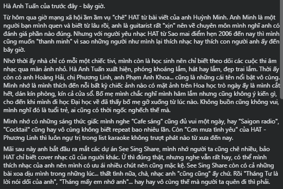 Tranh cãi: Hà Anh Tuấn bị chê “hát nghe thấy sợ”, kinh doanh thương hiệu cá nhân làm âm nhạc mất dần giá trị?- Ảnh 9.