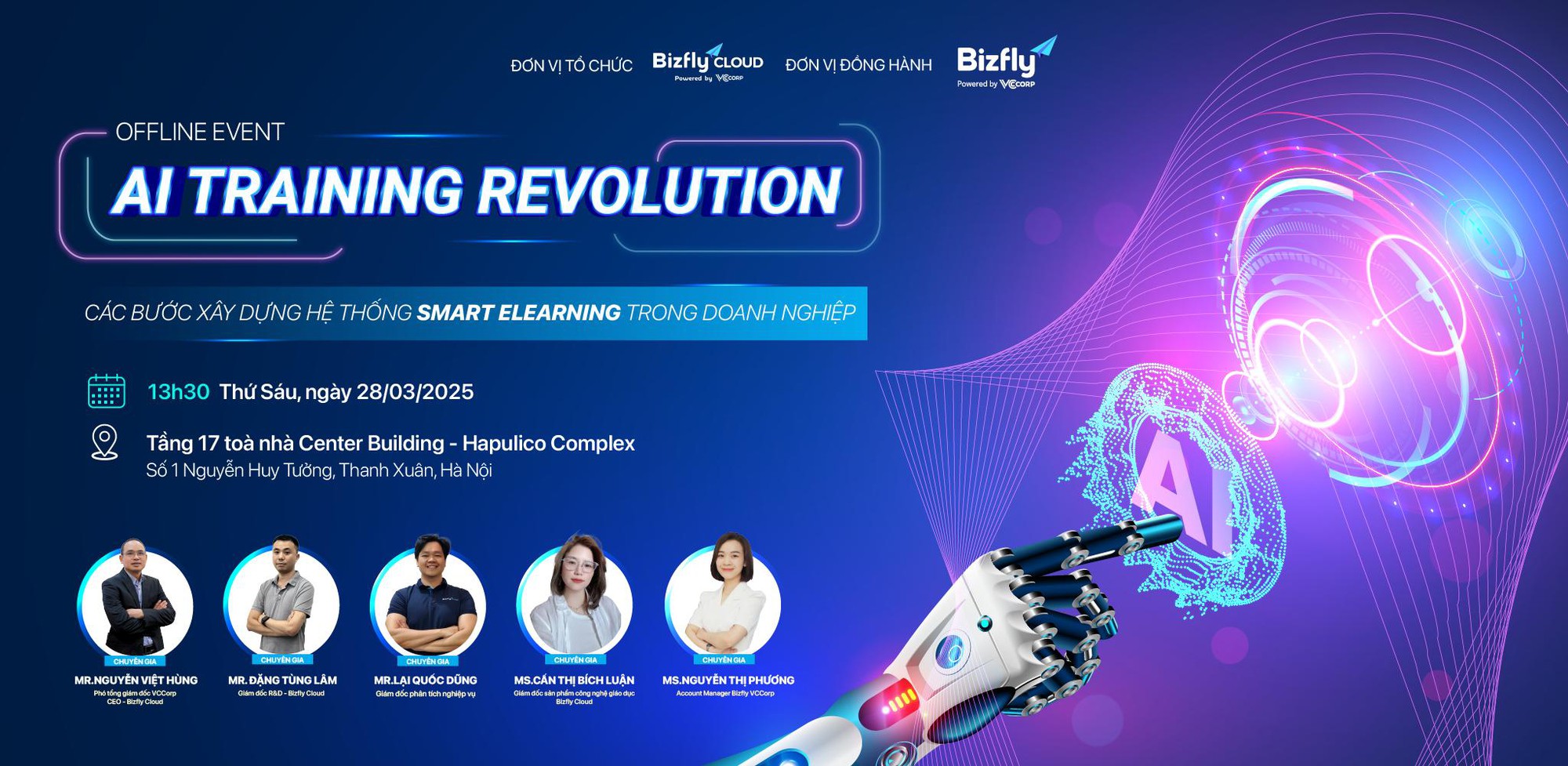 Sự kiện: AI training revolution - Các bước xây dựng hệ thống smart e-learning trong doanh nghiệp của Bizfly Cloud- Ảnh 2.