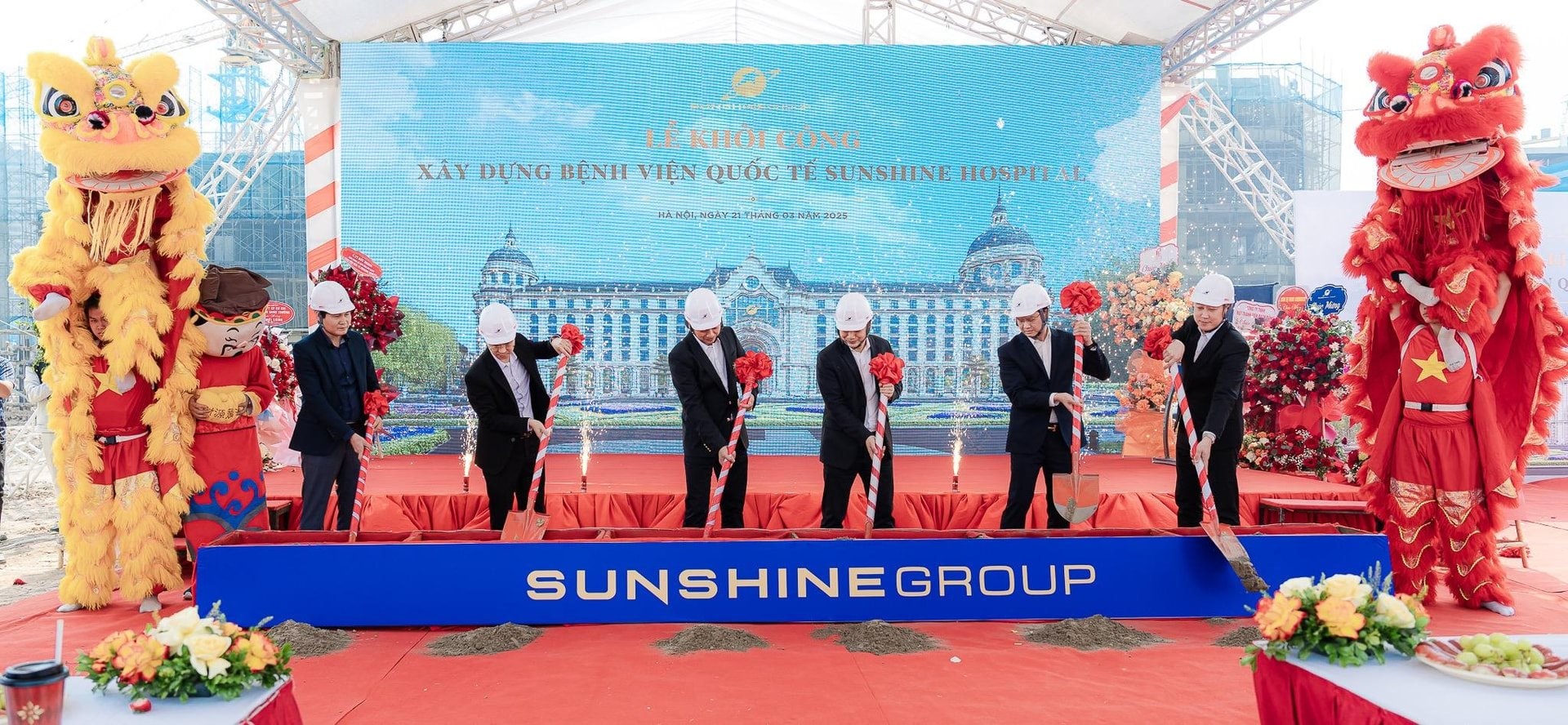 Sunshine Group khởi công xây dựng bệnh viện quốc tế tại dự án Noble Palace Tay Thang Long- Ảnh 1.