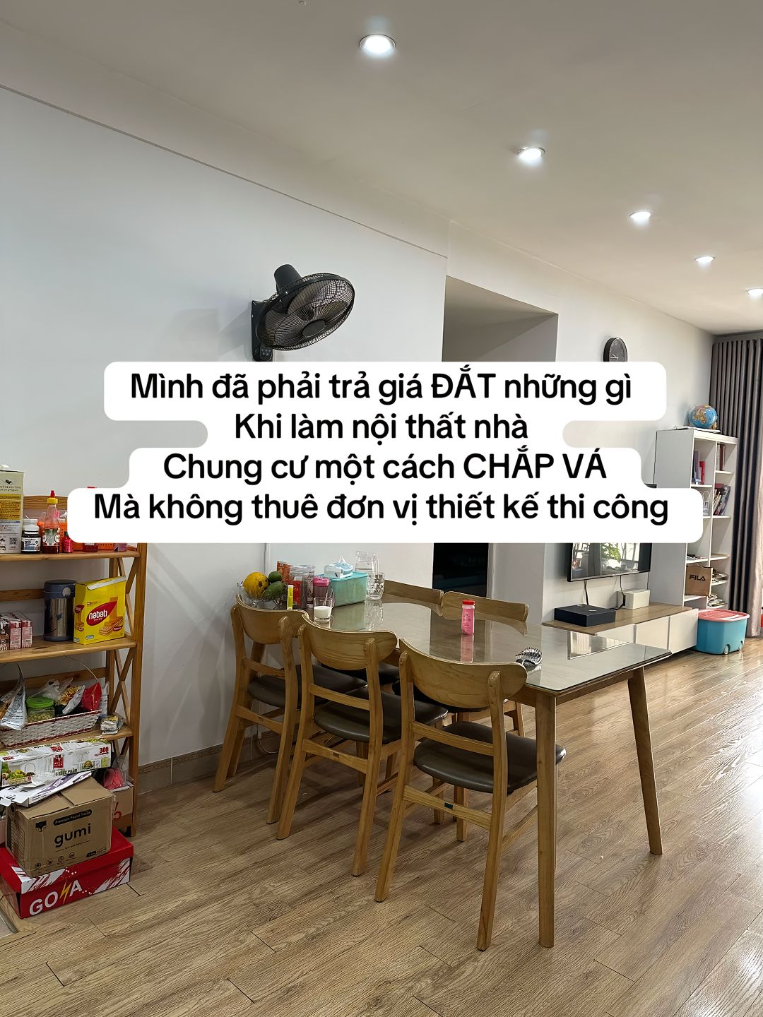 Tự thiết kế nội thất cho tiết kiệm, cặp vợ chồng Hà Nội 