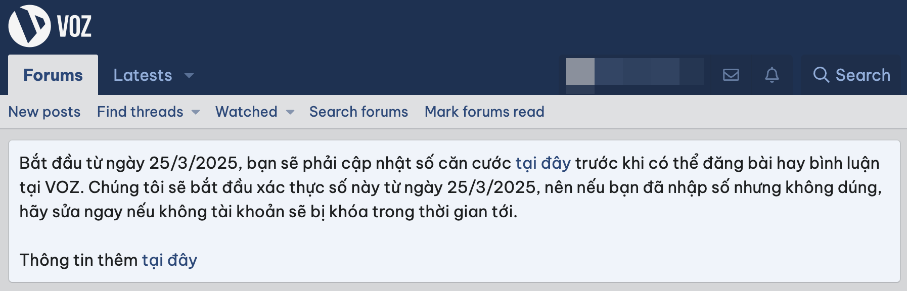 Diễn đàn công nghệ nổi tiếng tại Việt Nam yêu cầu thành viên nhập số CCCD để được đăng bài- Ảnh 2.