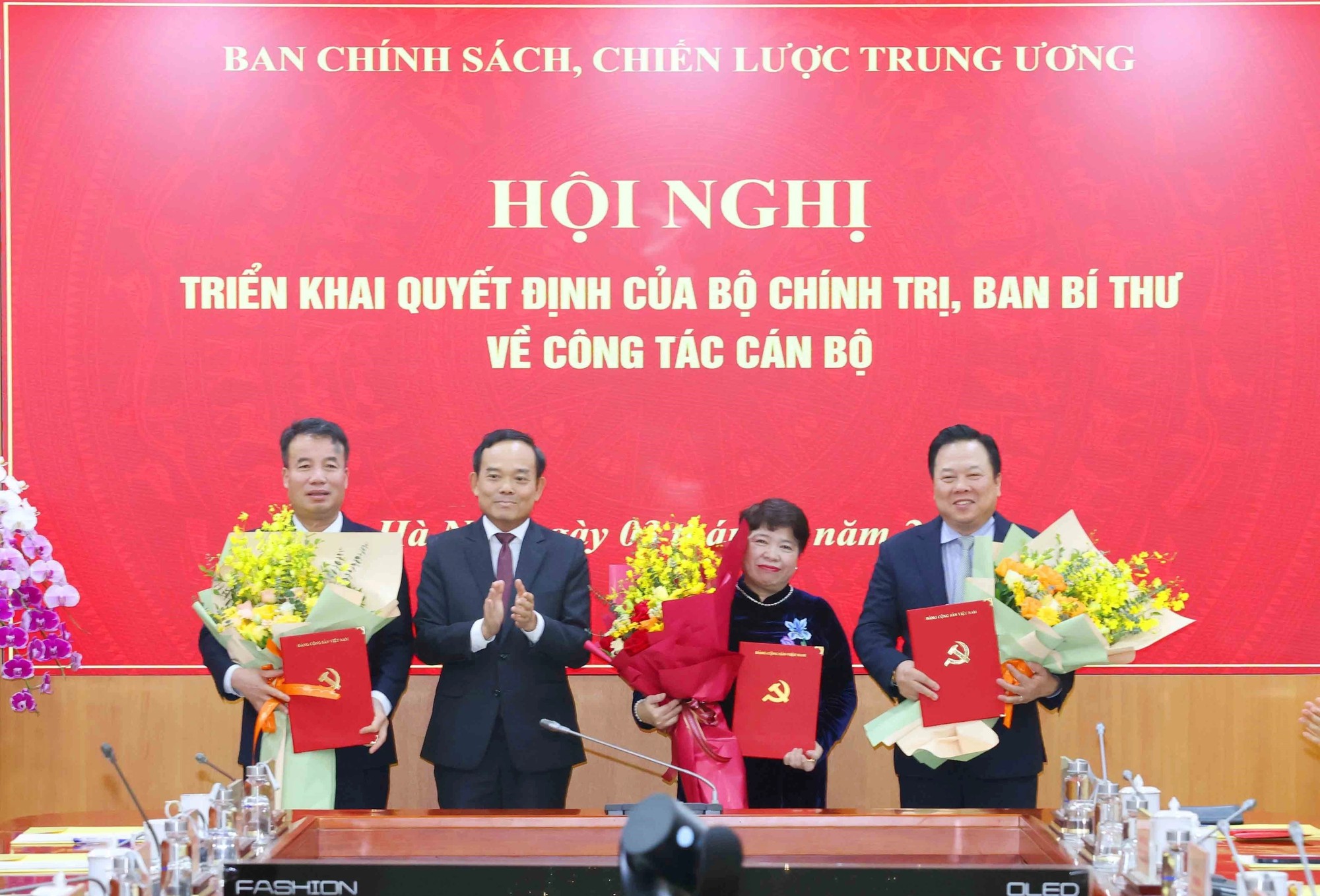 Bộ Chính trị, Ban Bí thư điều động, bổ nhiệm 3 Phó Trưởng Ban Chính sách, chiến lược Trung ương- Ảnh 1.