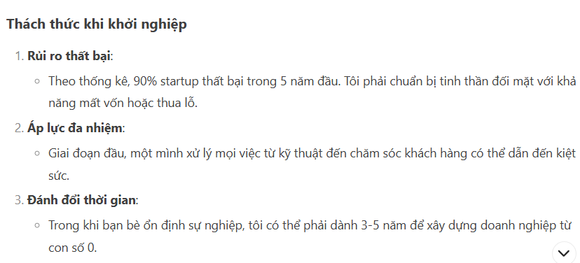 Hỏi DeepSeek và Grok 3 ‘nên chọn làm công ăn lương hay khởi nghiệp’, câu trả lời ngay lập tức khiến người dùng phải ngỡ ngàng vì lập luận thấu đáo của AI- Ảnh 7.