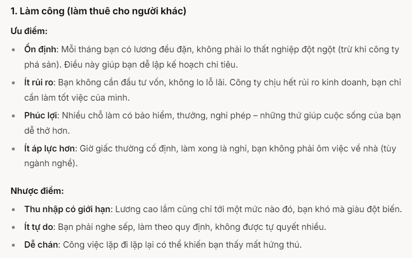 Hỏi DeepSeek và Grok 3 ‘nên chọn làm công ăn lương hay khởi nghiệp’, câu trả lời ngay lập tức khiến người dùng phải ngỡ ngàng vì lập luận thấu đáo của AI- Ảnh 1.