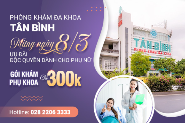 Quà tặng sức khỏe từ phòng khám đa khoa Tân Bình nhân dịp 8/3- Ảnh 2. Quà tặng sức khỏe từ phòng khám đa khoa Tân Bình nhân dịp 8/3- Ảnh 2.