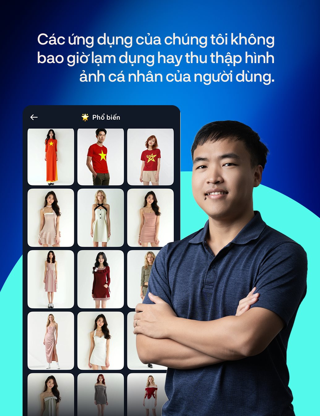 “Cha đẻ” ứng dụng Việt giúp thay quần áo nhờ AI , vượt mặt đối thủ Trung Quốc Beauty Cam trên App Store: “Chúng tôi gần như không có lợi thế gì”- Ảnh 6.