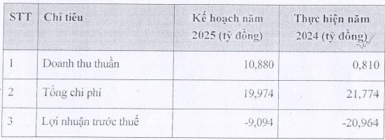 Công ty chứng khoán đầu tiên đặt mục tiêu thua lỗ trong năm 2025- Ảnh 1.