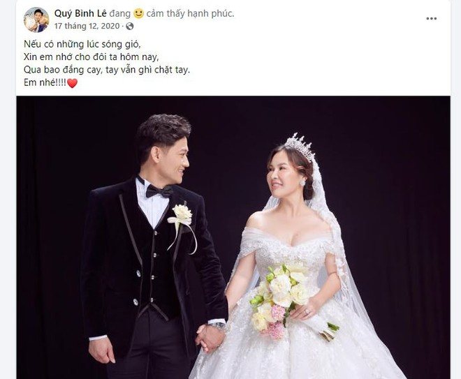 Nhói lòng trước những lời nhắn Quý Bình dành cho vợ trước khi ra đi mãi mãi- Ảnh 2. Nhói lòng trước những lời nhắn Quý Bình dành cho vợ trước khi ra đi mãi mãi- Ảnh 2.