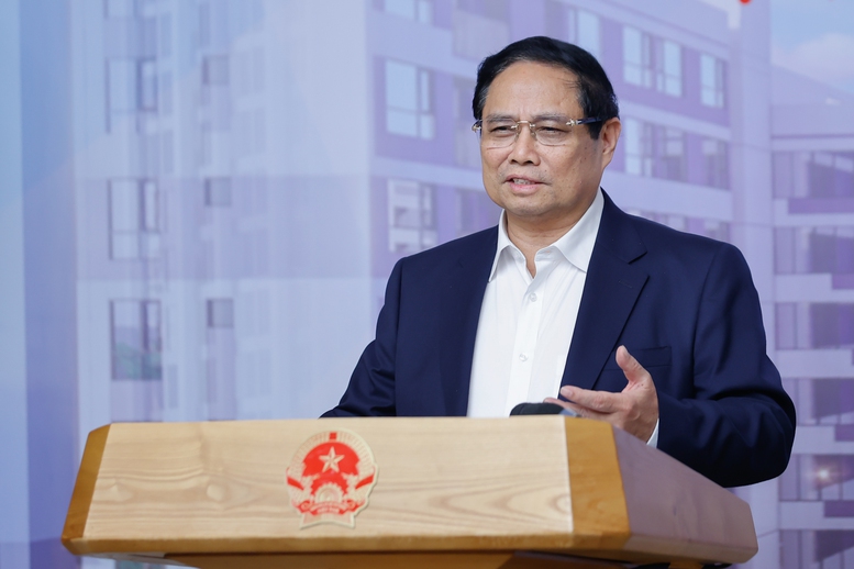TỔNG THUẬT: Thủ tướng chủ trì Hội nghị toàn quốc tháo gỡ khó khăn, vướng mắc, thúc đẩy phát triển nhà ở xã hội- Ảnh 20. TỔNG THUẬT: Thủ tướng chủ trì Hội nghị toàn quốc tháo gỡ khó khăn, vướng mắc, thúc đẩy phát triển nhà ở xã hội- Ảnh 20.