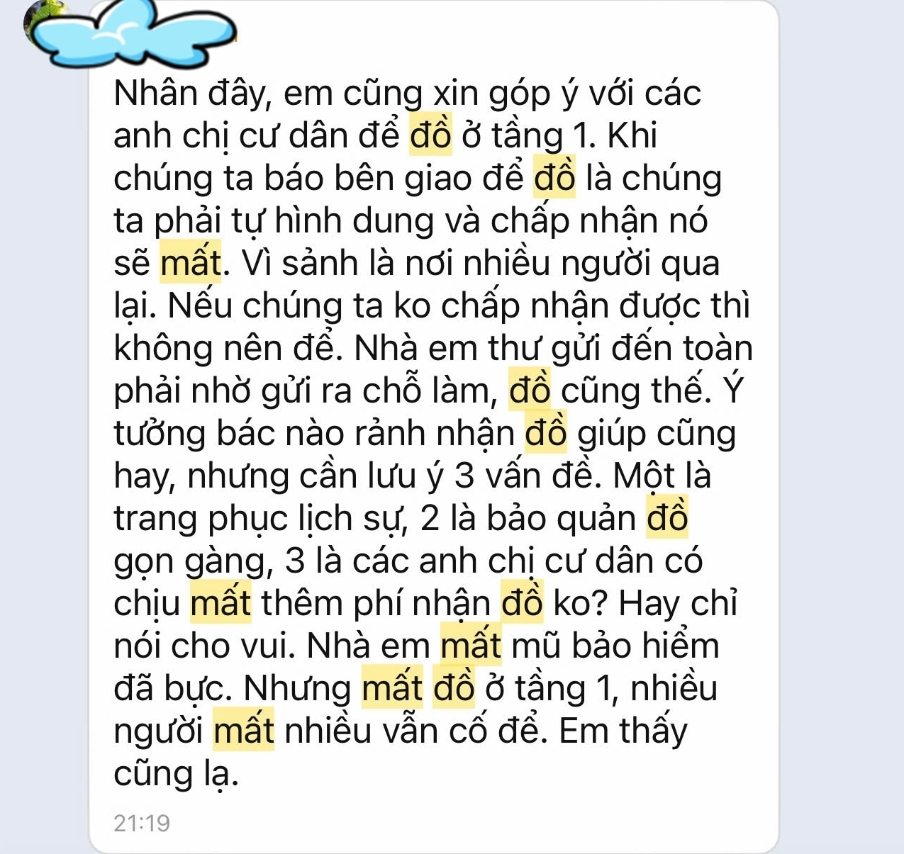 Tôi từng mơ ước được ở chung cư vì tiện đủ đường, cho tới khi chiếc bánh sinh nhật chồng 