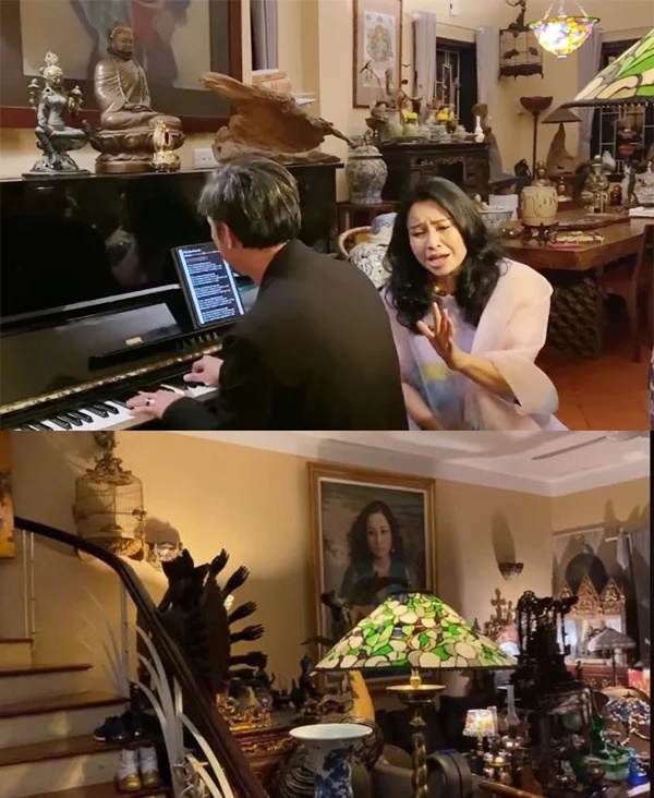 Nữ NSND sở hữu nhà mặt tiền ở quận Tây Hồ, U60 vẫn đẹp căng tràn, viên mãn bên người chồng nổi tiếng- Ảnh 4.