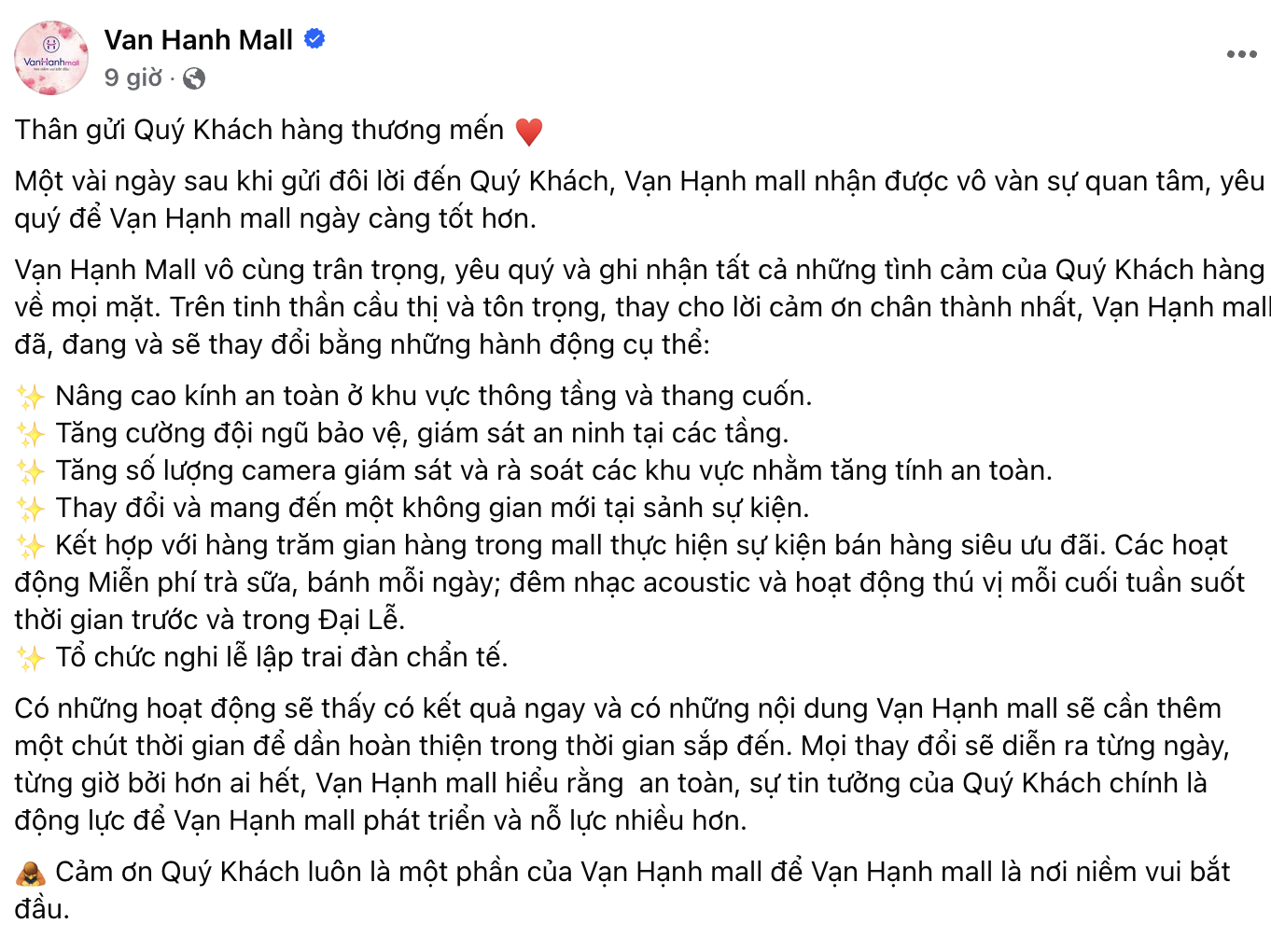 Hàng loạt thương hiệu đang kinh doanh ở Vạn Hạnh Mall cùng cất tiếng nói- Ảnh 1.