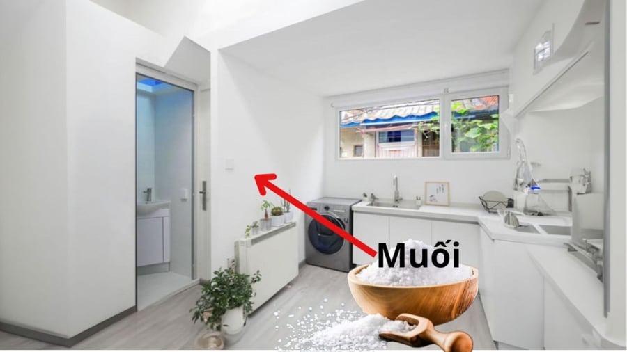 Bát muối đặt trong nhà vệ sinh tạo nên 5 hiệu quả 