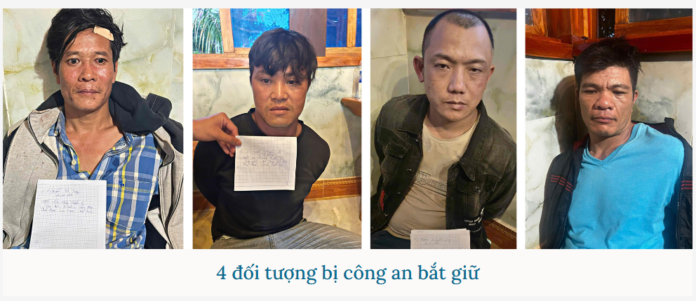 Bắt nhóm cho vay nặng lãi cưỡng đoạt tài sản ở Lâm Đồng, "ép" con nợ bán đất trả tiền- Ảnh 1.