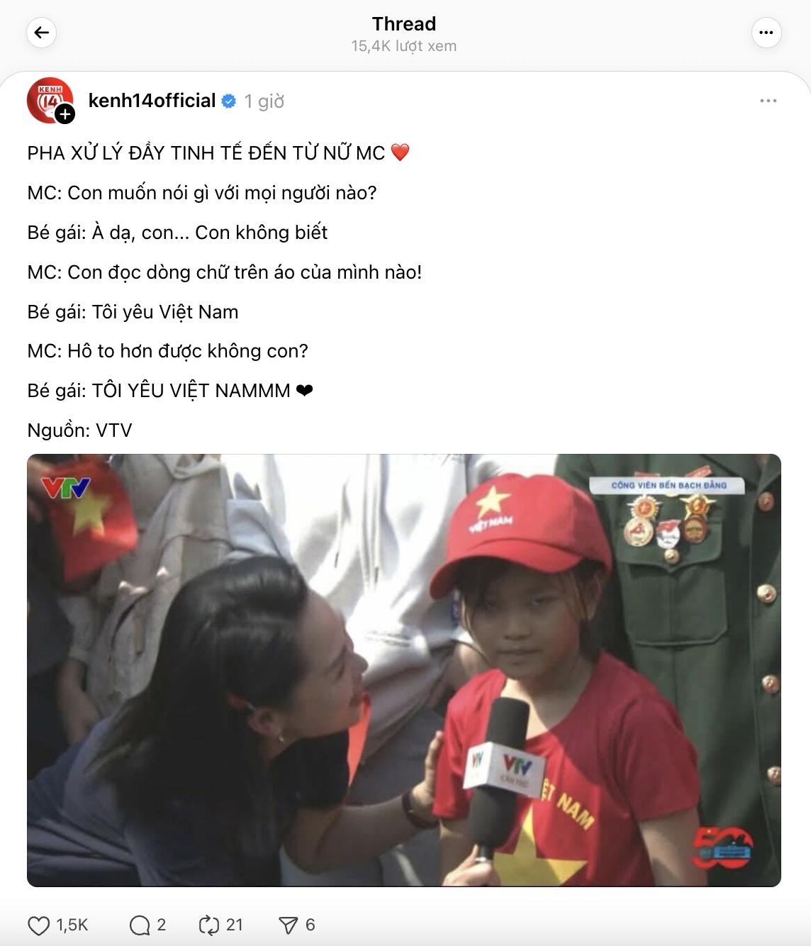 Danh tính nữ MC của VTV có pha xử lý EQ cao- Ảnh 1. Danh tính nữ MC của VTV có pha xử lý EQ cao- Ảnh 1.