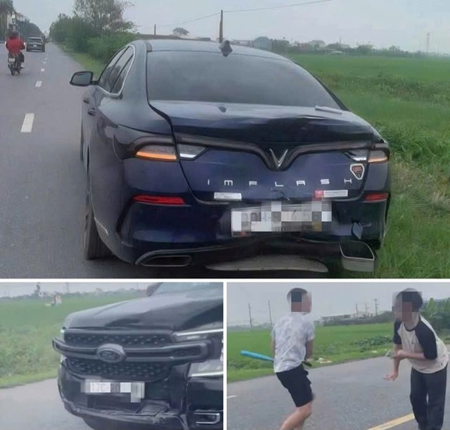 Tài xế ô tô bán tải dùng gậy bóng chày đánh người sau va chạm giao thông- Ảnh 1. Tài xế ô tô bán tải dùng gậy bóng chày đánh người sau va chạm giao thông- Ảnh 1.