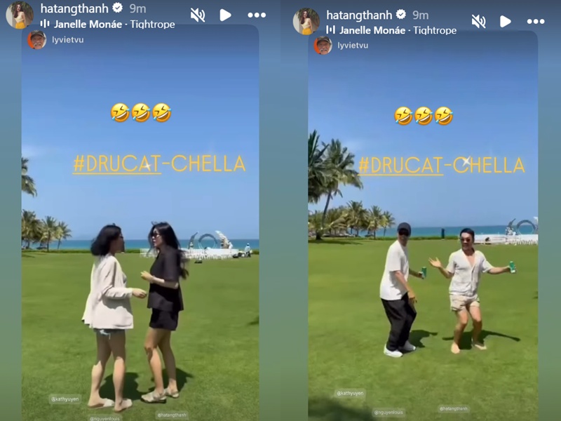 Sao Việt nghỉ lễ: Phương Oanh - shark Bình 