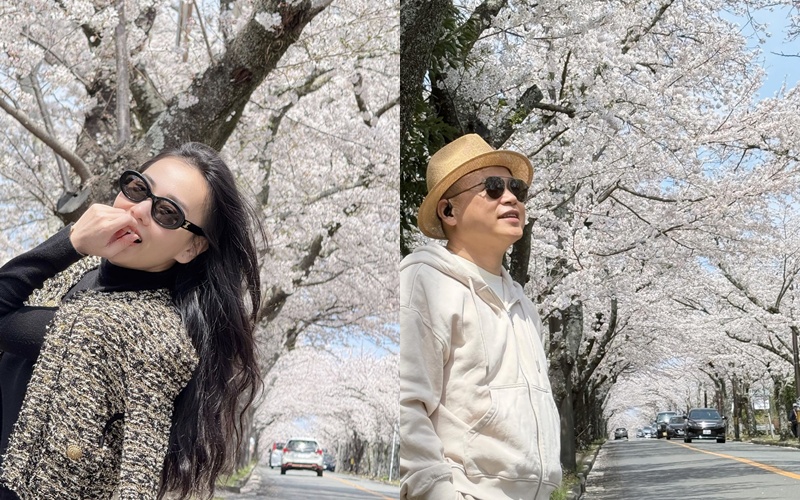 Sao Việt nghỉ lễ: Phương Oanh - shark Bình 