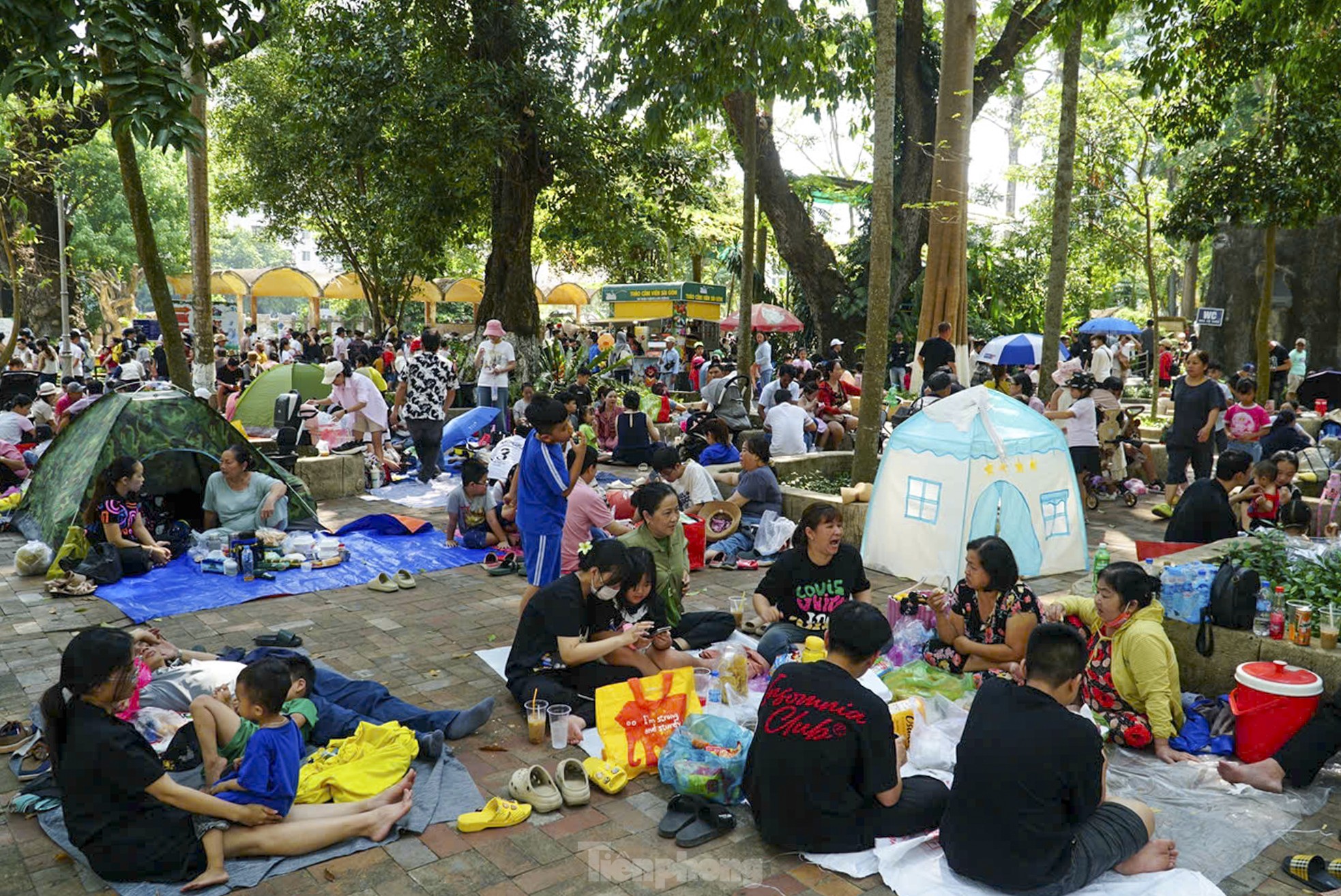 Biển người đội nắng đổ về Thảo Cầm Viên- Ảnh 6.
