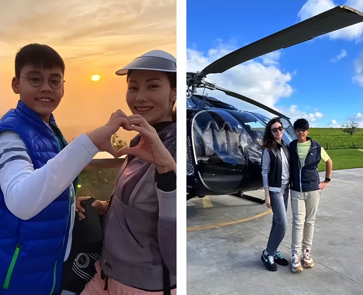 Nàng hậu làm dâu hào môn khoe ảnh gia đình ba người nắm tay: Cậu con trai 14 tuổi cao 1m85 gây sốt MXH- Ảnh 6.