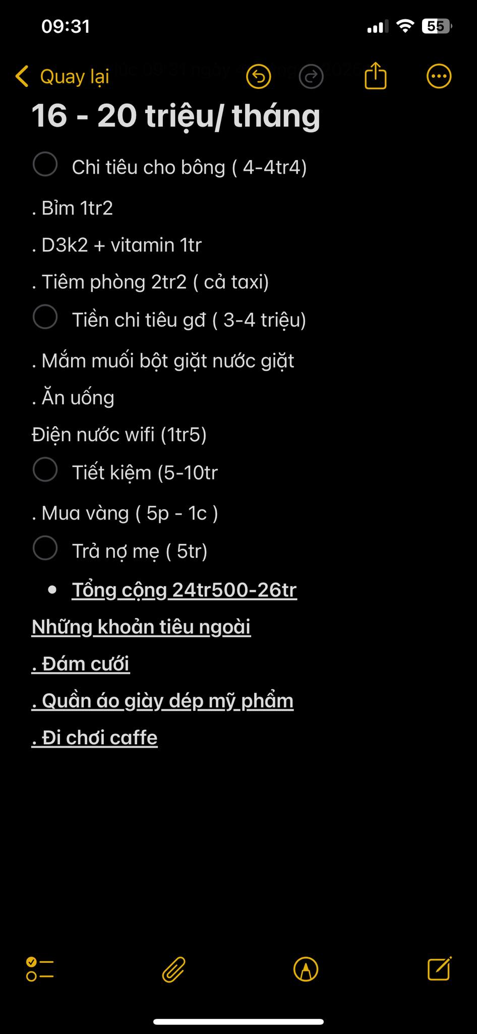 Gia đình 3 người thu nhập 20 triệu, mỗi tháng mua được 1 chỉ vàng, soi kĩ bảng chi tiêu mà giật mình- Ảnh 1. Gia đình 3 người thu nhập 20 triệu, mỗi tháng mua được 1 chỉ vàng, soi kĩ bảng chi tiêu mà giật mình- Ảnh 1.