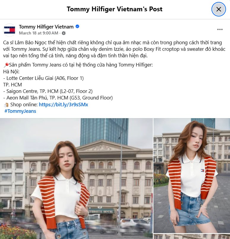 Thùy Tiên tiếp tục 