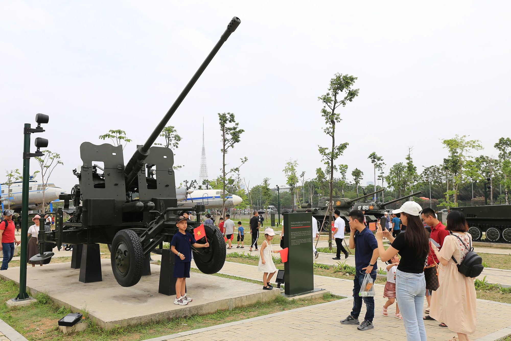 Điều đặc biệt tại Bảo tàng Lịch sử Quân sự Việt Nam trong 5 ngày nghỉ lễ 30/4 - 1/5- Ảnh 20.