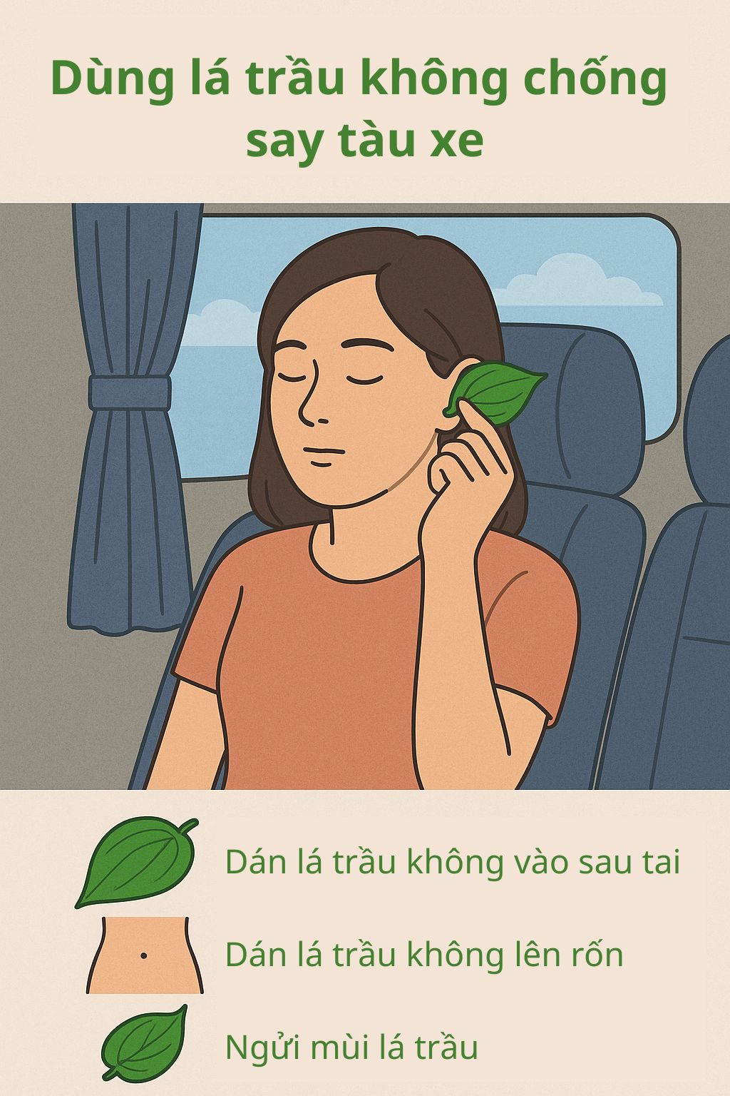 Ngoài 30 tuổi, lần đầu tiên tôi biết có 1 loại lá chống say tàu xe: Hiệu quả không kém thuốc chống say mà giá chỉ vài ngàn đồng- Ảnh 3. Ngoài 30 tuổi, lần đầu tiên tôi biết có 1 loại lá chống say tàu xe: Hiệu quả không kém thuốc chống say mà giá chỉ vài ngàn đồng- Ảnh 3.