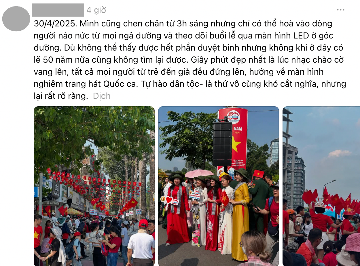 Luỵ "concert quốc gia" từ ngoài đời đến MXH: Cảm ơn vì một tháng 4 đầy tự hào- Ảnh 4. Luỵ "concert quốc gia" từ ngoài đời đến MXH: Cảm ơn vì một tháng 4 đầy tự hào- Ảnh 4.