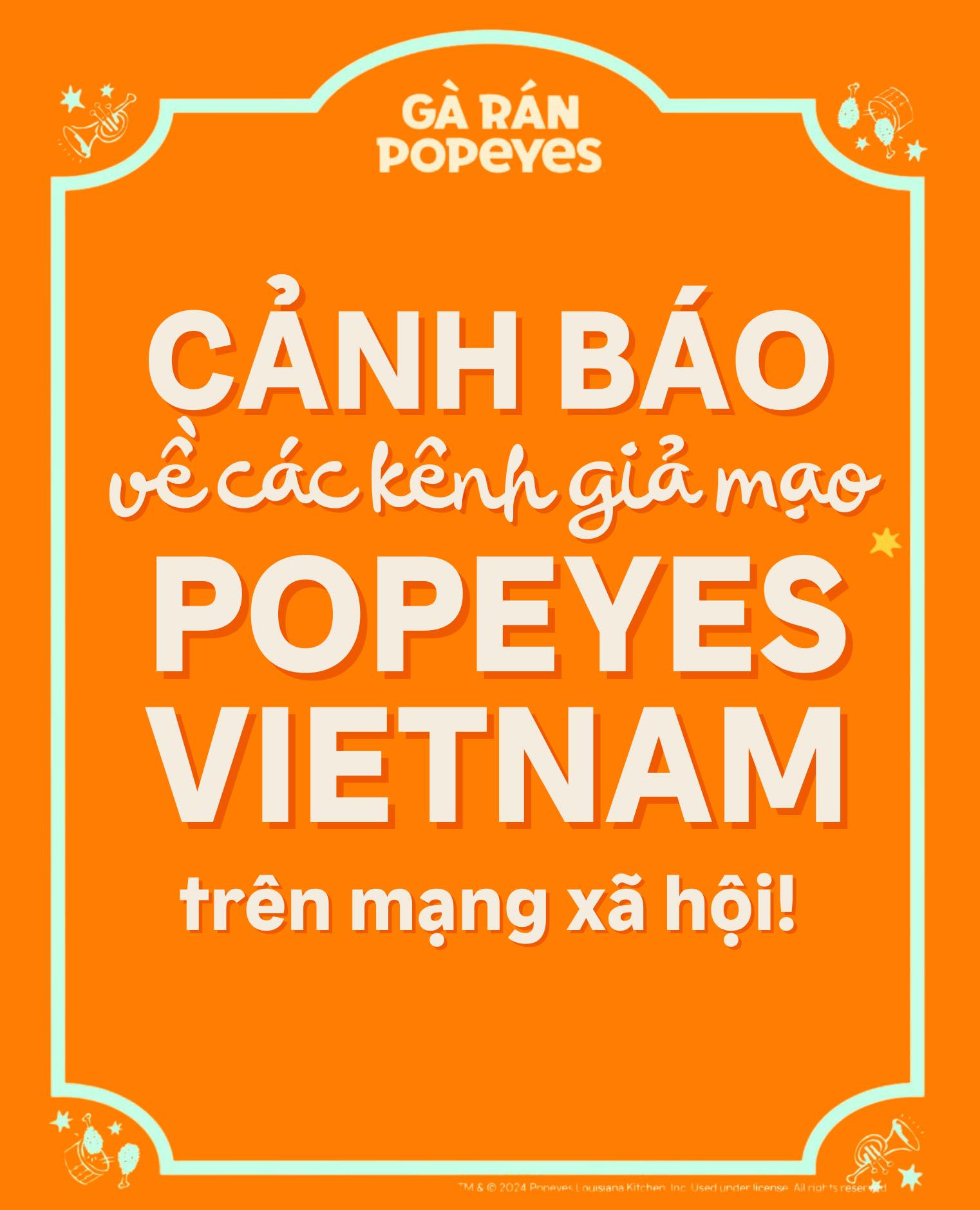 Thêm 1 hãng gà rán phải lên tiếng vì tình trạng giả mạo, mong khách hàng làm ngay việc này- Ảnh 1. Thêm 1 hãng gà rán phải lên tiếng vì tình trạng giả mạo, mong khách hàng làm ngay việc này- Ảnh 1.