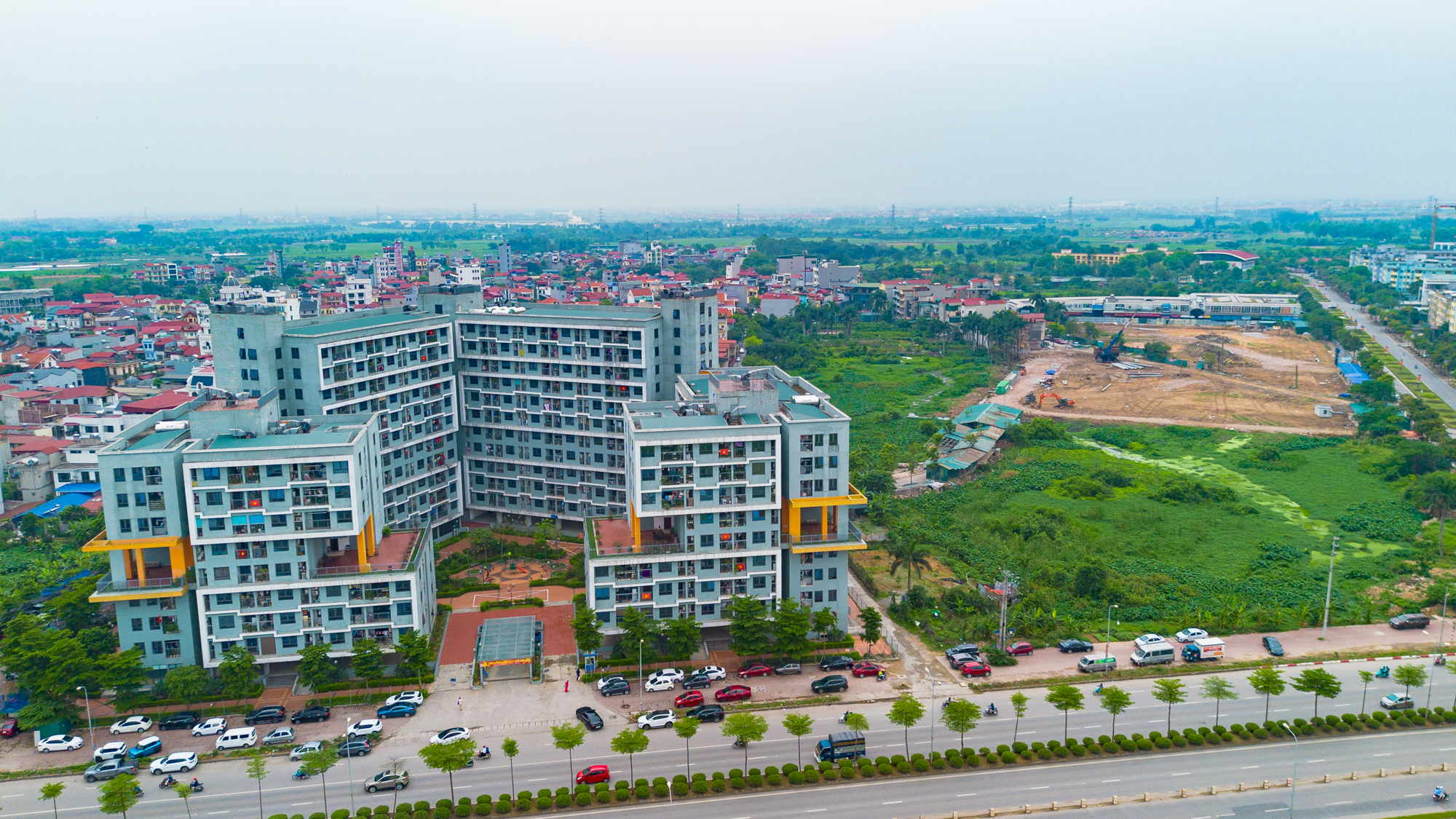 Dự án có giá chỉ một tỷ đồng/căn, cách cầu Thăng Long 4 km, hoàn thành vào năm sau ở Hà Nội- Ảnh 2. Dự án có giá chỉ một tỷ đồng/căn, cách cầu Thăng Long 4 km, hoàn thành vào năm sau ở Hà Nội- Ảnh 2.