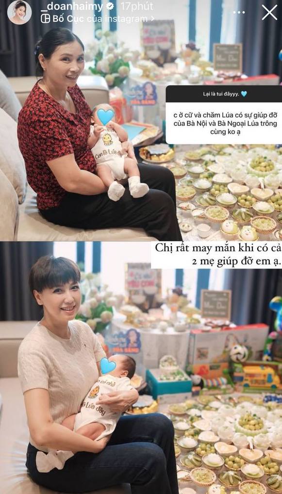 Doãn Hải My làm một việc thể hiện EQ cao chặn đứng gièm pha “trọng ngoại hơn nội”, vẹn toàn cả mẹ đẻ, mẹ chồng- Ảnh 4. Doãn Hải My làm một việc thể hiện EQ cao chặn đứng gièm pha “trọng ngoại hơn nội”, vẹn toàn cả mẹ đẻ, mẹ chồng- Ảnh 4.