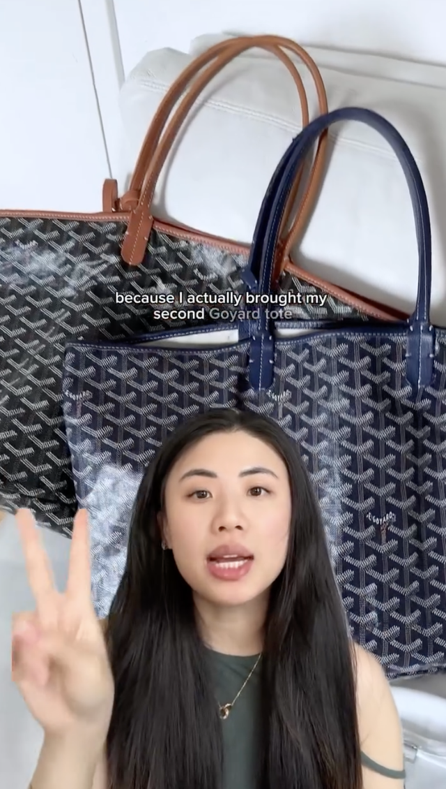 Túi Goyard 50 triệu chảy màu giữa phố: Người dùng đồng loạt phản ánh, thương hiệu vẫn chưa có động thái rõ ràng- Ảnh 4. Túi Goyard 50 triệu chảy màu giữa phố: Người dùng đồng loạt phản ánh, thương hiệu vẫn chưa có động thái rõ ràng- Ảnh 4.