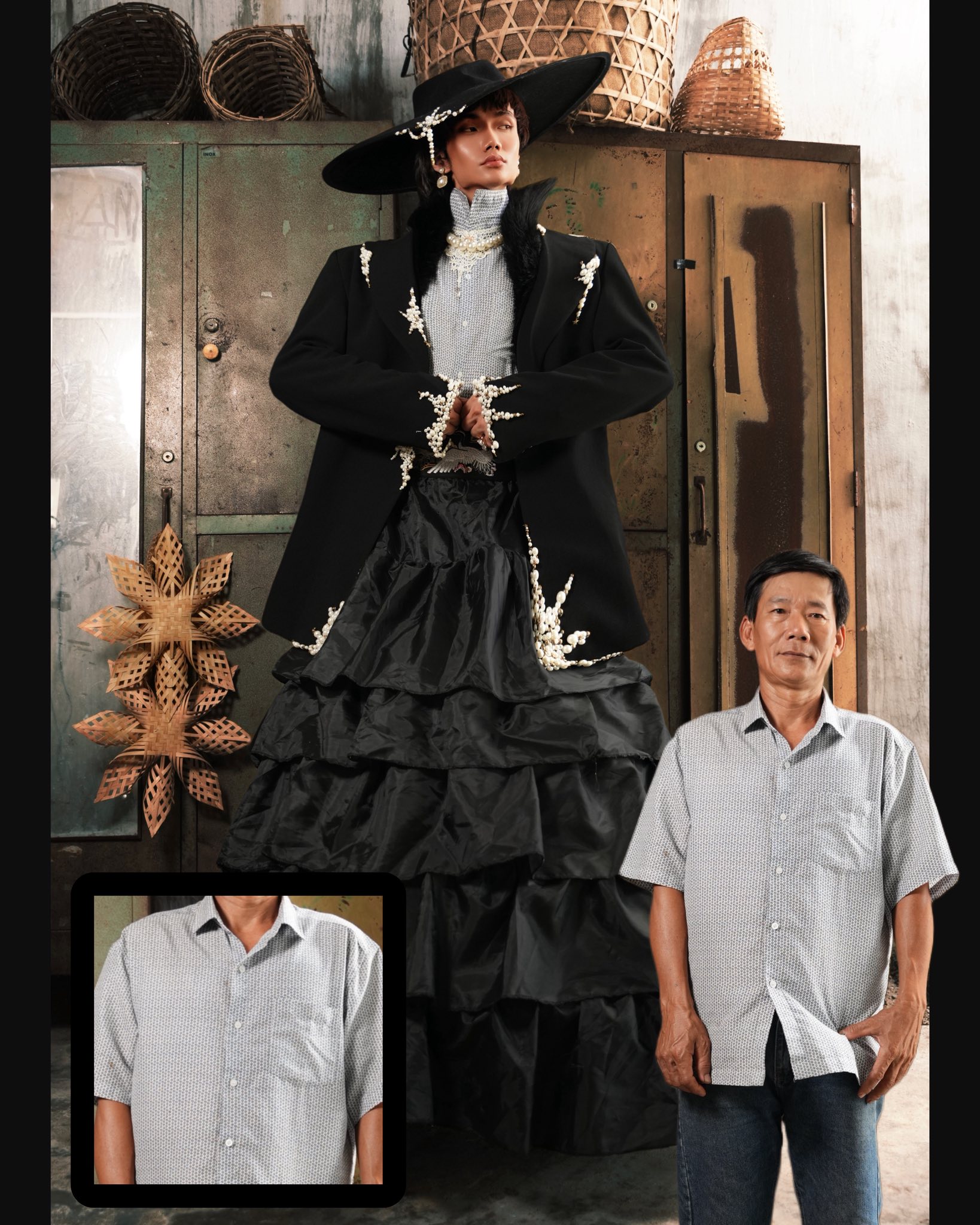 Chàng trai Phú Yên mượn quần áo của cả nhà để mặc lại theo cách không ngờ tới, trở thành hiện tượng Top 1 MXH Trung Quốc- Ảnh 10. Chàng trai Phú Yên mượn quần áo của cả nhà để mặc lại theo cách không ngờ tới, trở thành hiện tượng Top 1 MXH Trung Quốc- Ảnh 10.